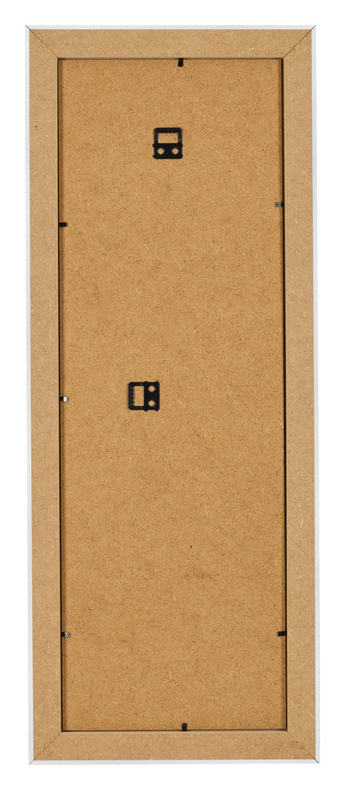 Fotolijst 37 5x98cm Zilver Mat MDF Pisa Achterzijde | Yourdecoration.nl