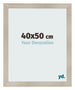Fotolijst 40x50cm Eiken Licht MDF Pisa Voorzijde Maat | Yourdecoration.nl