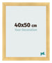 Fotolijst 40x50cm Goud Mat MDF Pisa Voorzijde Maat | Yourdecoration.nl