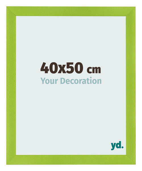 Fotolijst 40x50cm Groen MDF Pisa Voorzijde Maat | Yourdecoration.nl