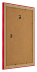 Fotolijst 40x50cm Rood MDF Pisa Achterzijde Schuin | Yourdecoration.nl