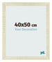 Fotolijst 40x50cm Sonoma Eiken MDF Pisa Voorzijde Maat | Yourdecoration.nl