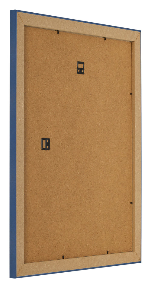 Fotolijst 40x55cm Donkerblauw Geveegd MDF Pisa Achterzijde Schuin | Yourdecoration.nl