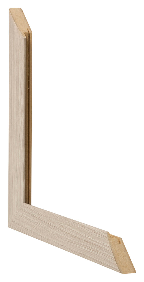 Fotolijst 40x55cm Eiken Licht MDF Pisa Detail Doorsnede | Yourdecoration.nl