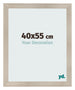 Fotolijst 40x55cm Eiken Licht MDF Pisa Voorzijde Maat | Yourdecoration.nl