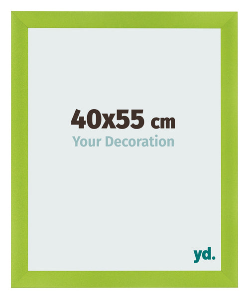 Fotolijst 40x55cm Groen MDF Pisa Voorzijde Maat | Yourdecoration.nl