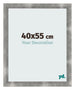 Fotolijst 40x55cm Metaal Vintage MDF Pisa Voorzijde Maat | Yourdecoration.nl