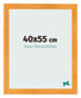 Fotolijst 40x55cm Oranje MDF Pisa Voorzijde Maat | Yourdecoration.nl