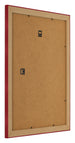Fotolijst 40x55cm Wijnrood Geveegd MDF Pisa Achterzijde Schuin | Yourdecoration.nl