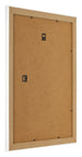Fotolijst 40x55cm Wit Geveegd MDF Pisa Achterzijde Schuin | Yourdecoration.nl