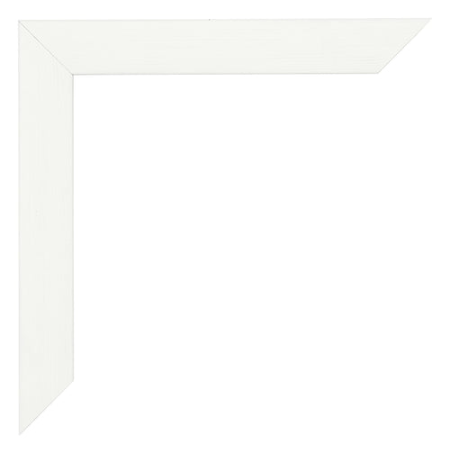 Fotolijst 40x55cm Wit Geveegd MDF Pisa Detail Hoek | Yourdecoration.nl
