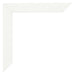 Fotolijst 40x55cm Wit Geveegd MDF Pisa Detail Hoek | Yourdecoration.nl