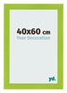 Fotolijst 40x60cm Groen MDF Pisa Voorzijde Maat | Yourdecoration.nl