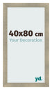 Fotolijst 40x80cm Goud Antiek MDF Pisa Voorzijde Maat | Yourdecoration.nl