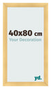 Fotolijst 40x80cm Goud Mat MDF Pisa Voorzijde Maat | Yourdecoration.nl