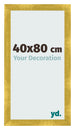 Fotolijst 40x80cm Goud Vintage MDF Pisa Voorzijde Maat | Yourdecoration.nl