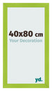 Fotolijst 40x80cm Groen MDF Pisa Voorzijde Maat | Yourdecoration.nl