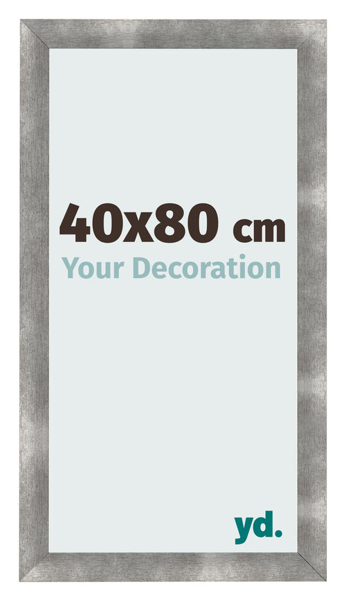 Fotolijst 40x80cm Metaal Vintage MDF Pisa Voorzijde Maat | Yourdecoration.nl