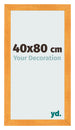 Fotolijst 40x80cm Oranje MDF Pisa Voorzijde Maat | Yourdecoration.nl