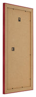 Fotolijst 40x80cm Wijnrood Geveegd MDF Pisa Achterzijde Schuin | Yourdecoration.nl
