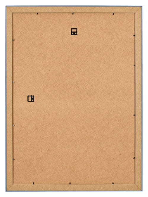 Fotolijst 42x59 4cm A2 Donkerblauw Geveegd MDF Pisa Achterzijde | Yourdecoration.nl
