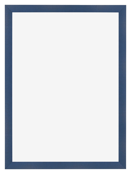Fotolijst 42x59 4cm A2 Donkerblauw Geveegd MDF Pisa Voorzijde | Yourdecoration.nl