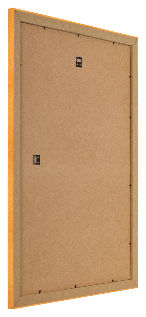 Fotolijst 42x59 4cm A2 Oranje MDF Pisa Achterzijde Schuin | Yourdecoration.nl