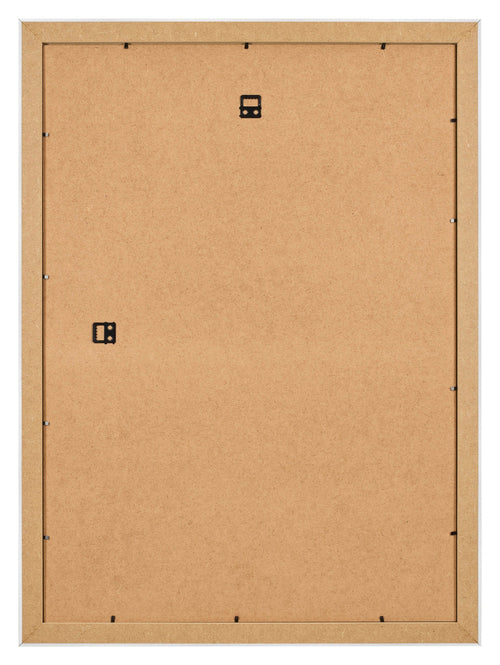 Fotolijst 42x59 4cm A2 Zilver Mat MDF Pisa Achterzijde | Yourdecoration.nl