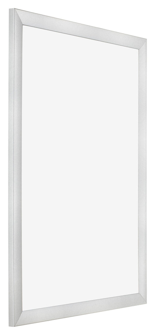 Fotolijst 42x59 4cm A2 Zilver Mat MDF Pisa Voorzijde Schuin | Yourdecoration.nl
