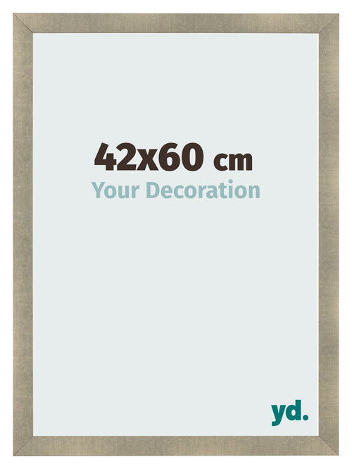 Fotolijst 42x60cm Goud Antiek MDF Pisa Voorzijde Maat | Yourdecoration.nl