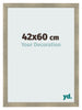 Fotolijst 42x60cm Goud Antiek MDF Pisa Voorzijde Maat | Yourdecoration.nl