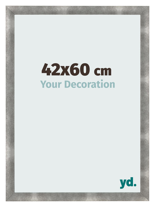 Fotolijst 42x60cm Metaal Vintage MDF Pisa Voorzijde Maat | Yourdecoration.nl