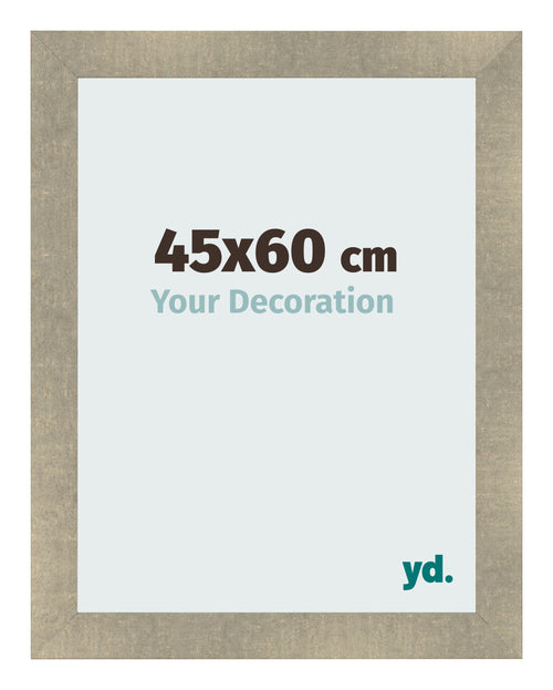Fotolijst 45x60cm Goud Antiek MDF Pisa Voorzijde Maat | Yourdecoration.nl