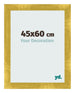 Fotolijst 45x60cm Goud Vintage MDF Pisa Voorzijde Maat | Yourdecoration.nl