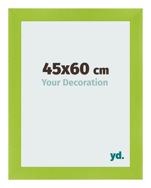 Fotolijst 45x60cm Groen MDF Pisa Voorzijde Maat | Yourdecoration.nl