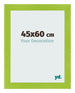 Fotolijst 45x60cm Groen MDF Pisa Voorzijde Maat | Yourdecoration.nl