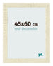 Fotolijst 45x60cm Sonoma Eiken MDF Pisa Voorzijde Maat | Yourdecoration.nl