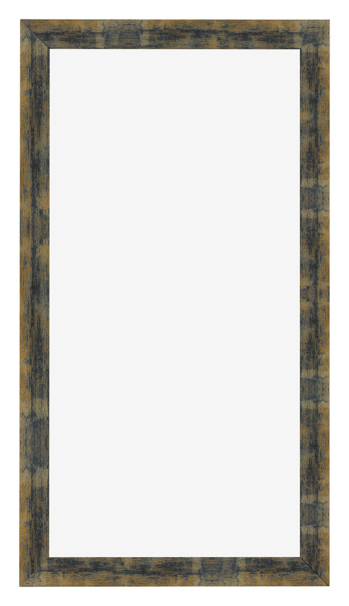Fotolijst 45x80cm Blauw Goud Gemeleerd MDF Pisa Voorzijde | Yourdecoration.nl