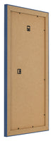 Fotolijst 45x80cm Donkerblauw Geveegd MDF Pisa Achterzijde Schuin | Yourdecoration.nl