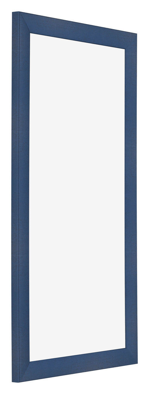 Fotolijst 45x80cm Donkerblauw Geveegd MDF Pisa Voorzijde Schuin | Yourdecoration.nl