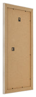 Fotolijst 45x80cm Eiken Licht MDF Pisa Achterzijde Schuin | Yourdecoration.nl