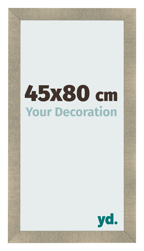 Fotolijst 45x80cm Goud Antiek MDF Pisa Voorzijde Maat | Yourdecoration.nl