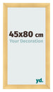 Fotolijst 45x80cm Goud Mat MDF Pisa Voorzijde Maat | Yourdecoration.nl