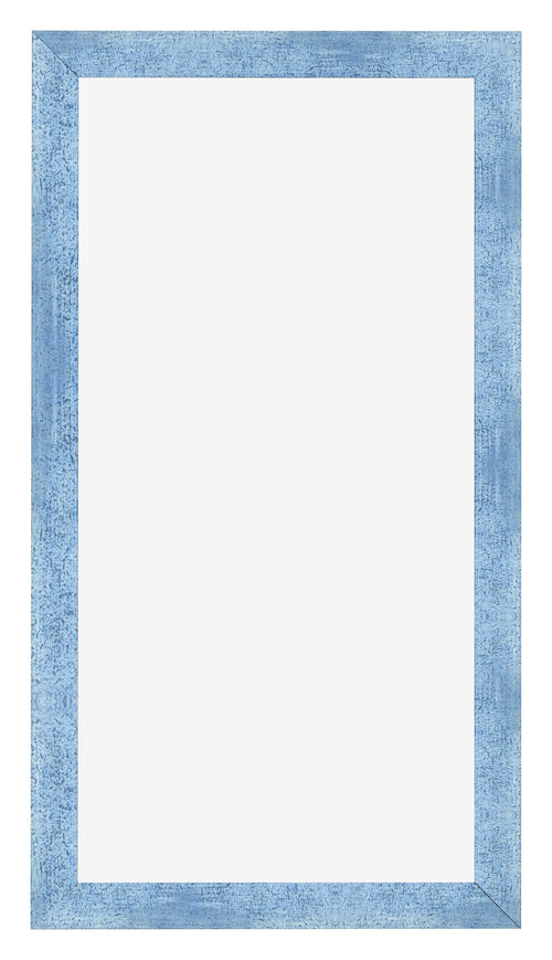 Fotolijst 45x80cm Helder Blauw Geveegd MDF Pisa Voorzijde | Yourdecoration.nl