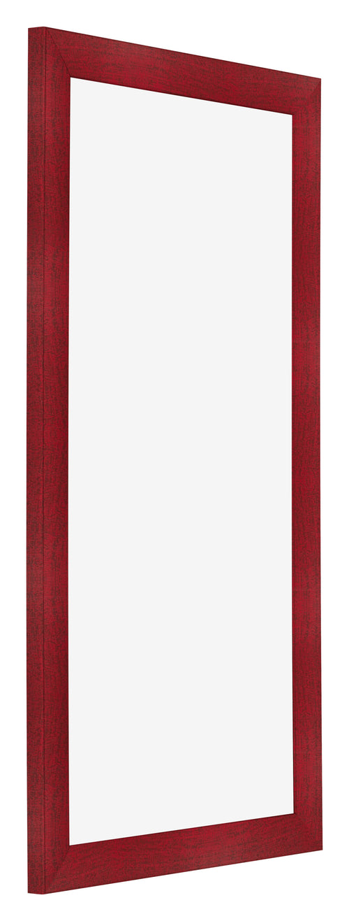 Fotolijst 45x80cm Wijnrood Geveegd MDF Pisa Voorzijde Schuin | Yourdecoration.nl