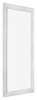 Fotolijst 45x80cm Zilver Mat MDF Pisa Voorzijde Schuin | Yourdecoration.nl