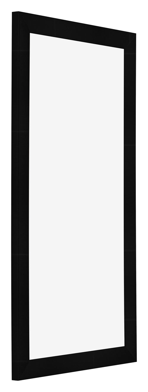 Fotolijst 45x80cm Zwart Hoogglans MDF Pisa Voorzijde Schuin | Yourdecoration.nl