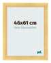 Fotolijst 46x61cm Goud Mat MDF Pisa Voorzijde Maat | Yourdecoration.nl