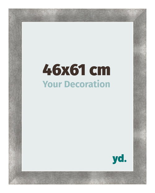 Fotolijst 46x61cm Metaal Vintage MDF Pisa Voorzijde Maat | Yourdecoration.nl