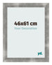 Fotolijst 46x61cm Metaal Vintage MDF Pisa Voorzijde Maat | Yourdecoration.nl